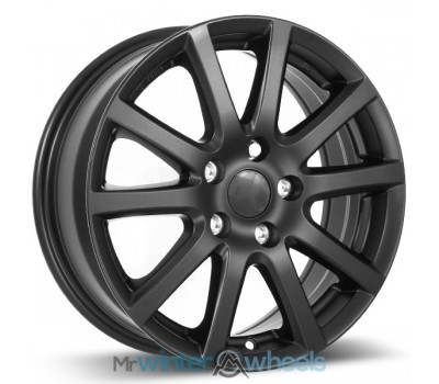 Nissan Qashqai 17" Black Alloy Winter Wheels & Tyres